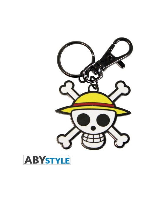 Abysse One Piece - Skull - Luffy Metal Keychain (ABYKEY004)