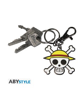 Abysse One Piece - Skull - Luffy Metal Keychain (ABYKEY004)