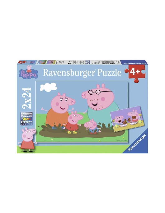 Ravensburger Puzzle: Peppa Pig (2X24pcs) (09082)