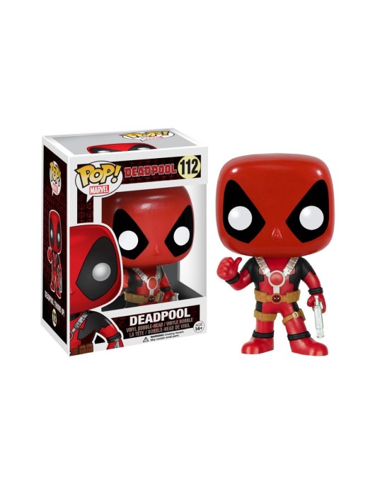 Funko Pop! Marvel: Deadpool Thumb Up #112 Vinyl Bobble-Head Figure