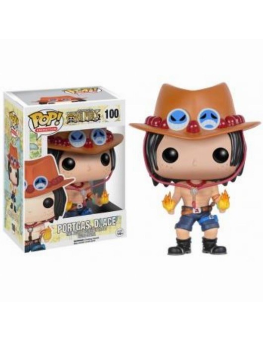 Funko Pop! Animation: One Piece - Portgas. D. Ace #100 Vinyl Figure