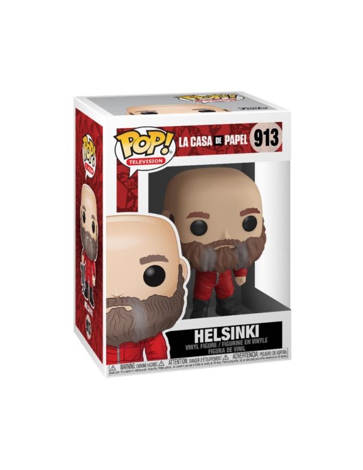 Funko Pop! Television: La Casa de Papel - Helsinki #913 Vinyl Figure