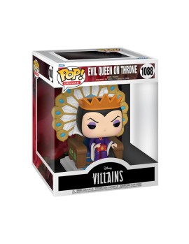 Funko Pop! Deluxe: Disney Villains Snow White and the Seven Dwarfs - Evil Queen on Throne #1088 Vinyl Figure