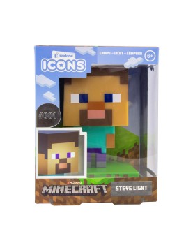 Paladone Icons: Minecraft - Steve Light (PP6594MCFV4ID)