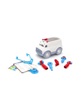 Green Toys: Ambulance &amp; Doctor'S Kit (AMDK-1313)