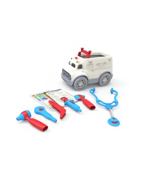 Green Toys: Ambulance &amp; Doctor'S Kit (AMDK-1313)