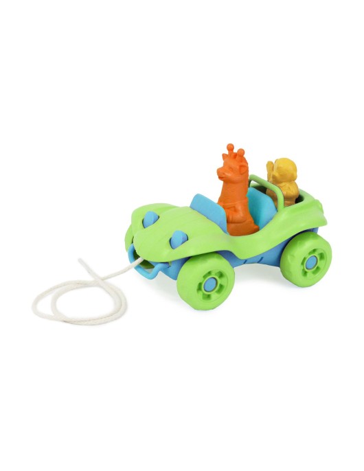 Green Toys: Dune Buggy Pull Toy - Green (PTDG-1309)