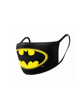 Pyramid DC: Batman (Logo) Mask - 2Pack Face Covers (GP85554)