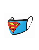 Pyramid DC: Superman (Logo) Mask - 2Pack Face Covers (GP85559)