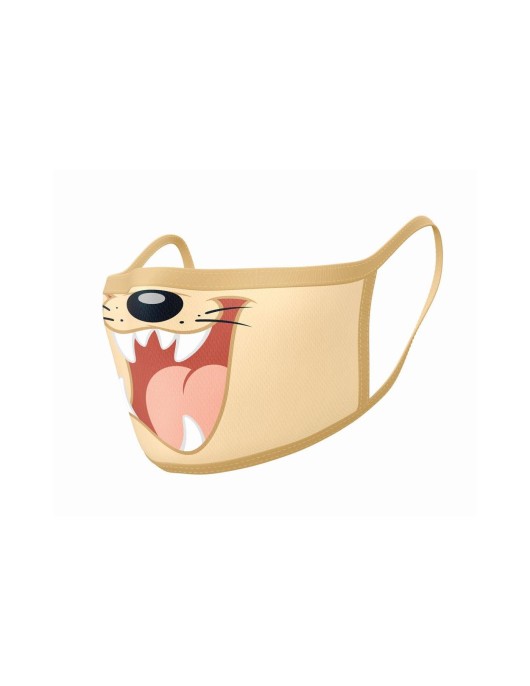 Pyramid Looney Tunes (Taz) "x2 Pieces" Face Covering Mask (GP85565)