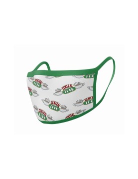 Pyramid Friends - (Central Perk Logos) "x2 Pieces" Face Covering Mask (GP85573)