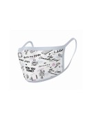 Pyramid Friends - (Phrases) Mask - 2Pack Face Covers (GP85574)