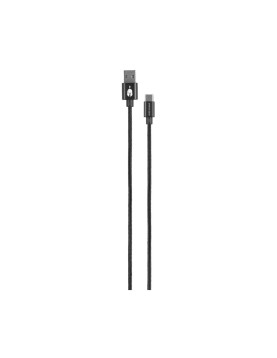 Spartan Gear - Double Sided USB Cable (Type C) (length: 2m - compatible with playstation 5, xbox series x/s, tablet, mobile) (colour: Black)