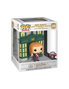 Funko Pop! Deluxe: Harry Potter - Ginny Weasley with Flourish &amp; Blotts (Special Edition) #139 Vinyl Figure