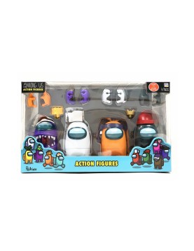 P.M.I. Among Us Action Figures 11.5 cm - 4 Pack (S1) (AU6030)