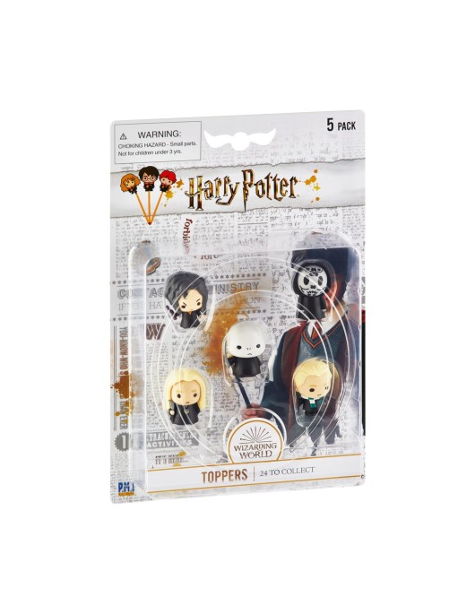 P.M.I. Harry Potter Pencil Toppers - 5 Pack (S1) (Random) (HP2040)