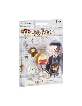 P.M.I. Harry Potter Pencil Toppers - 5 Pack (S1) (Random) (HP2040)