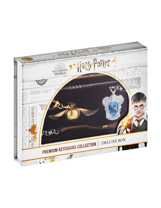 P.M.I. Harry Potter Metal Premium Keychains Collection - 6 Pack Deluxe Box (Random) (HP8550)