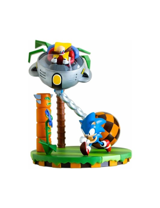 Numskull Sonic 30th Anniversary - Sonic vs Dr. Eggman Diorama Statue (24cm) (NS2910)