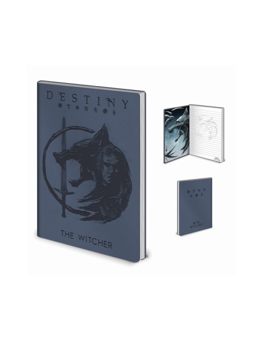 Pyramid The Witcher - The Sigils And The Wolf Flexi Cover Notebook (SR73543)