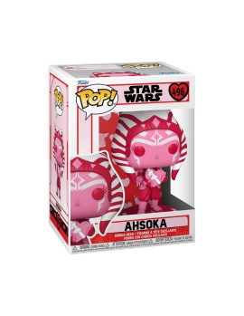 Funko Pop! Star Wars: Valentines S2 - Ahsoka #496 Bobble-Head Vinyl Figure