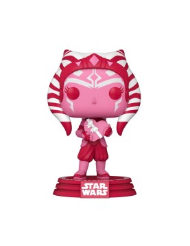 Funko Pop! Star Wars: Valentines S2 - Ahsoka #496 Bobble-Head Vinyl Figure
