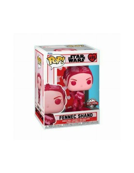 Funko Pop! Star Wars: Valentines S2 - Fennec Shand (Special Edition) #499 Bobble-Head Vinyl Figure