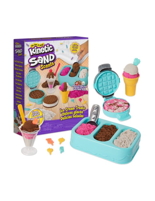 Spin Master Kinetic Sand Scents: Ice Cream Treats Playset (6059742)
