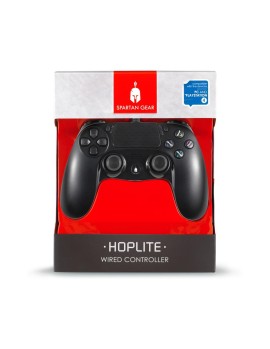 Spartan Gear - Hoplite Wired Controller (compatible with PC and playstation 4) (colour: Black)