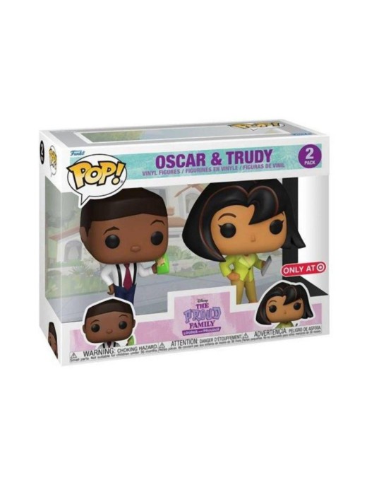 Funko Pop! 2-Pack Disney: The Proud Family Louder & Prouder - Oscar & Trudy (Special Edition) Vinyl Figures
