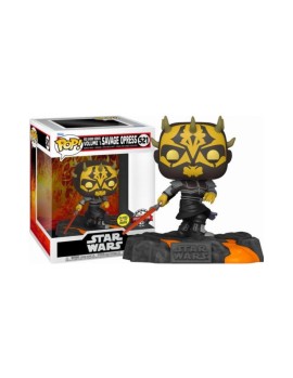 Funko Pop! Deluxe: Disney Star Wars Sith - Red Saber Series Vol.1 Savage Opress (Glows in the Dark) (Special Edition) #521 Bobble-Head Vinyl Figure