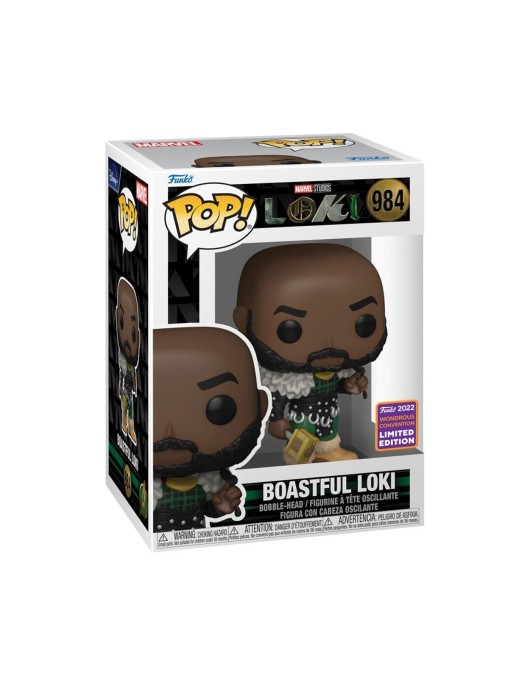Funko Pop! Marvel: Loki - Boastful Loki (Convention Limited Edition) #984 Bobble-Head Vinyl Figure