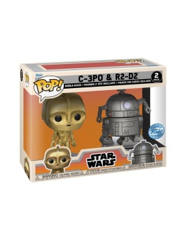 Funko Pop! Disney: Star Wars Concept - C-3PO &amp; R2-D2 (Exclusively at Disney) 2-Pack Bobble-Heads Vinyl Figures