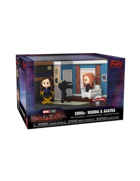 Funko Pop! Mini Moments: WandaVision - 2000s - Wanda and Agatha (Special Edition) Vinyl Collectibles