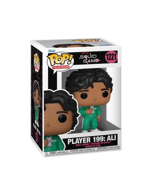 Funko Pop! Television: Squid Game - Player 199: Ali #1221 Vinyl Figure