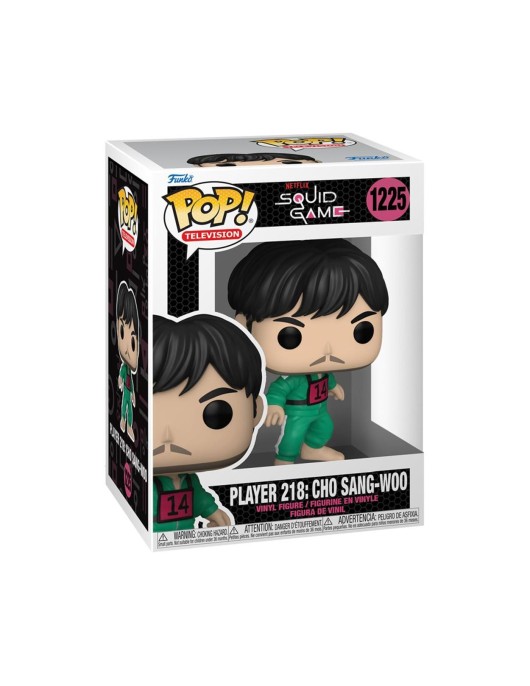 Funko Pop! Television: Squid Game - Player 218 Sang-Woo #1225 Vinyl Figure