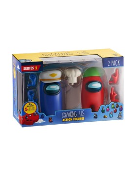 P.M.I. Among Us Action Figures 2 Pack 11.5 cm (S2) (Random) (AU6215)