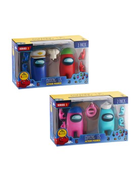 P.M.I. Among Us Action Figures 2 Pack 11.5 cm (S2) (Random) (AU6215)
