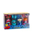 P.M.I. Among Us Action Figures 4 Pack 11.5 cm (S2) (AU6230)