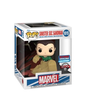 Funko Pop! Deluxe: Marvel Sinister Six: Sandman (Amazon Exclusive) #1015 Bobble-Head Vinyl Figure