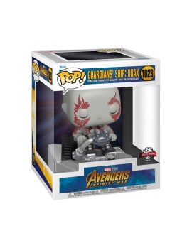 Funko Pop! Marvel Deluxe: Avengers Infinity War - Guardians' Ship: Drax (Special Edition) #1023 Bobble-Head Vinyl Figure