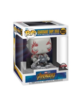 Funko Pop! Marvel Deluxe: Avengers Infinity War - Guardians' Ship: Drax (Special Edition) #1023 Bobble-Head Vinyl Figure