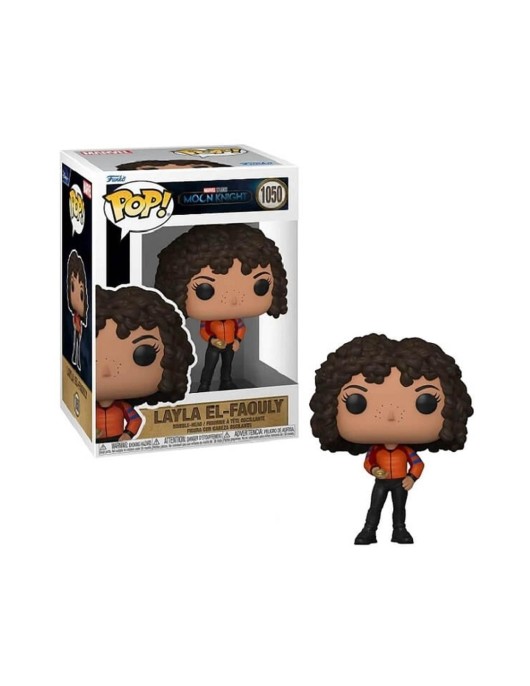 Funko Pop! Marvel: Moon Knight - Layla El-Faouly #1050 Bobble-Head Vinyl Figure Funko Pop! Marvel: Moon Knight - Layla El-Faouly #1050 Bobble-Head Vinyl Figure