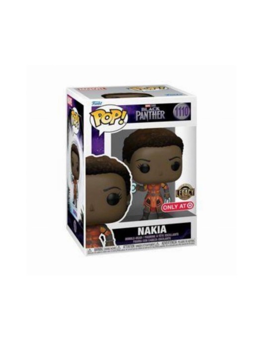 Funko Pop! Marvel: Black Panther Legacy Collection S1 - Nakia (Special Edition) #1110 Bobble-Head Vinyl Figure Funko Pop! Marvel: Black Panther Legacy Collection S1 - Nakia (Special Edition) #1110 Bobble-Head Vinyl Figure