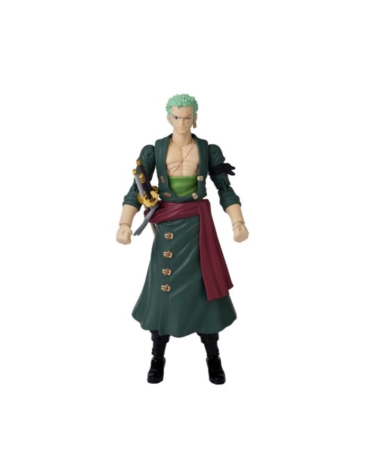 Bandai Anime Heroes: One Piece - Roronoa Zoro Action Figure (6,5") (36932)