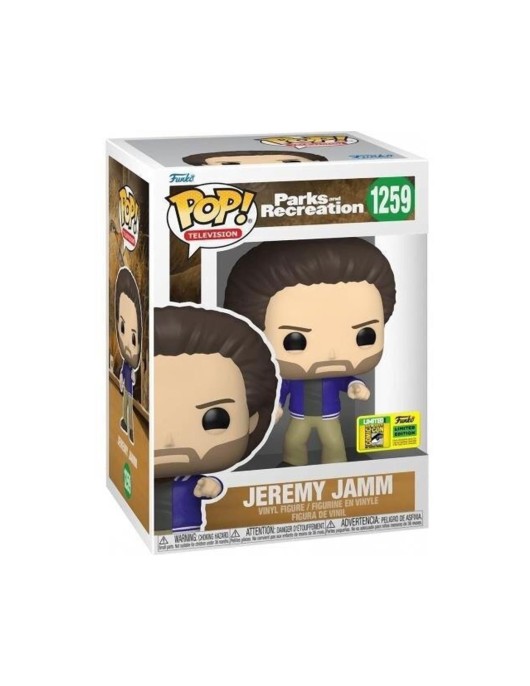 Funko Pop! Television: Parks and Recreation - Jeremy Jamm (Summer Convention Limited Edition) #1259 Vinyl Figure
