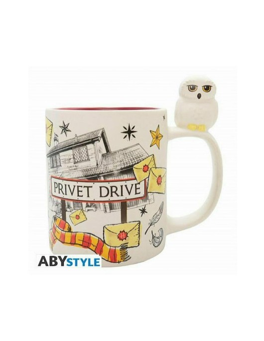 Abysse Harry Potter - Hedwig & Privet Drive 3D Handle Mug (ABYMUG918)