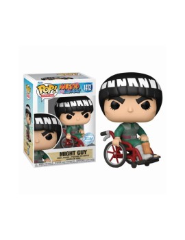 Funko Pop! Animation: Naruto Shippuden - Might Guy (White Chrome) (Special Edition) #1412 Vinyl Figure