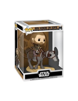 Funko Pop! Disney Deluxe: Star Wars - Ben Kenobi on Eopie #549 Bobble-Head Vinyl Figure