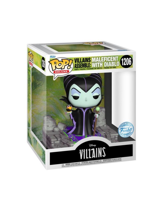 Funko Pop! Deluxe: Disney Villains - Assemble Maleficent with Diablo (Special Edition) #1206 Vinyl Figure Funko Pop! Deluxe: Disney Villains - Assemble Maleficent with Diablo (Special Edition) #1206 Vinyl Figure